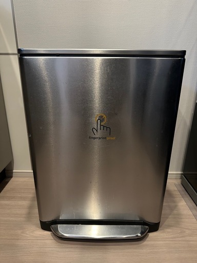 【おまけ付】simplehuman 46L(30+16L) ステップカン CW2007 シンプルヒューマン ゴミ箱 ダストボックス