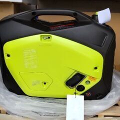 発電機1,800w 新品 。防災用や工事用に。