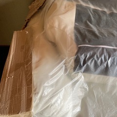 新品未使用　牛革　白ソファ3人掛け❣️