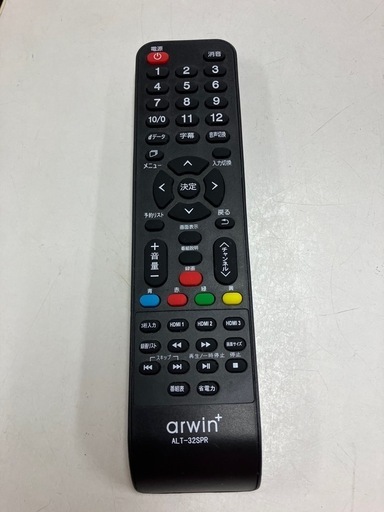 取引場所 南観音 O2409-307 Orwin 33インチ液晶テレビ 2021年製 ALT-32SPR リモコンあり 汚れキズあり TV視聴確認済み