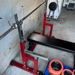 ベンチプレス　バーベル　iROTEC WILD　セット