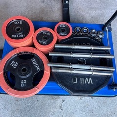 ベンチプレス　バーベル　iROTEC WILD　セット