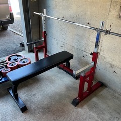 ベンチプレス　バーベル　iROTEC WILD　セット