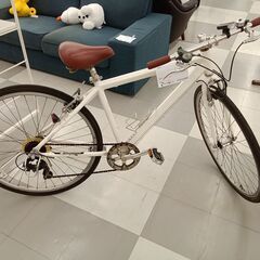 ☆ジモティ割あり☆ asahi 自転車 27インチ 白 クリーニング済 YJ3829