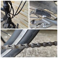 中古自転車 3×7段変速 440MM クロスバイク軽整備済み 防犯登録対応 町田市 相模原市 MM412