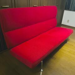 イームズ　ソファーコンパクト　リプロダクト レッド ハーマンミラー / Herman Miller イームズ ソファコンパクト 赤 レッド