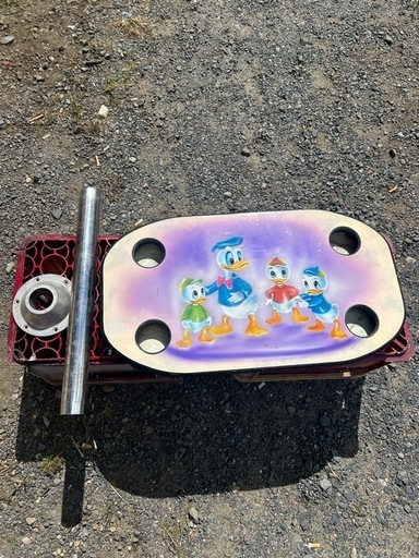 キャンピングカー　テーブルセット