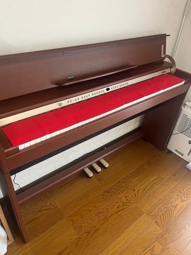 Roland 電子ピアノ　茶色木目調