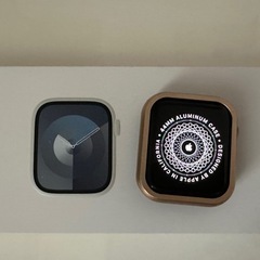 Apple Watch5 GPS 44mm ケース&バンド 箱付