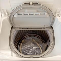 ★ジモティ割あり★ SHARP　洗濯乾燥機　17年製　5.5/3.5kg　クリーニング済　YJ3846