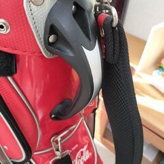 フード付きコカ・コーラ ゴルフバッグ キャディーバッグ