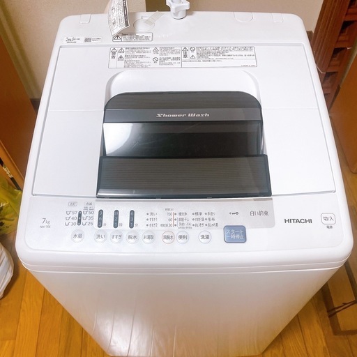 日立洗濯機　7キロ　美品