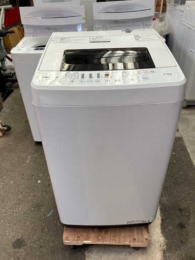 取引場所 南観音 K2409-316 Hisense 4.5kg洗濯機 2019年製 HW-E4502 汚れキズあり 動作確認済み