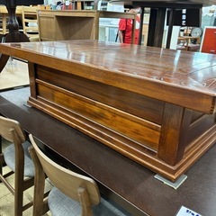 囲炉裏 テーブル 座卓 欅？ 和室 高級家具