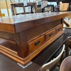 囲炉裏 テーブル 座卓 欅？ 和室 高級家具