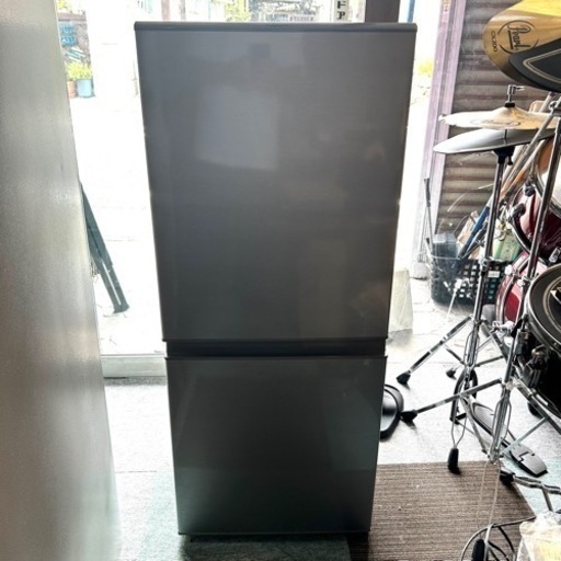 【美品】AQUA ノンフロン冷凍冷蔵庫 AQR-13(M)S 2022年製 126ℓ