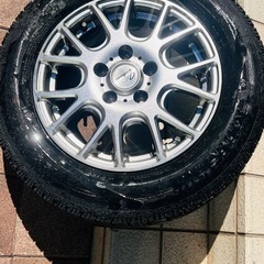 セレナc27 スタッドレスタイヤ　NANKANG 195/65R15