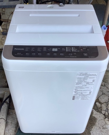 【リサイクルサービス八光】2020年製  パナソニック｜Panasonic  NA-F60PB13  全自動洗濯機  [洗濯6.0kg /乾燥機能無 /上開き]