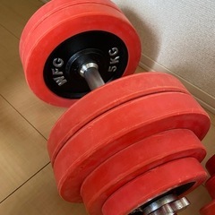 可変式ダンベル30kg×2 EZバー　セット