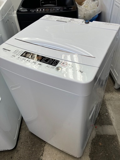 取引場所 南観音 O2409-318 Hisense 5.5kg洗濯機 2023年製 HW-K55E 汚れキズあり 動作確認済み