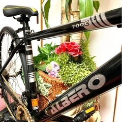 [受付終了]致しました [格安販売] ALBERO 700C クロスバイク アルミボディ 3X7 21段式