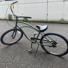 　引き取り先決まり！ビーチクルーザー　自転車　オシャレ