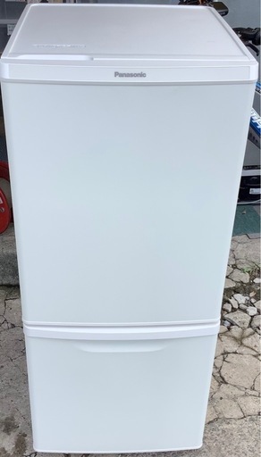 【リサイクルサービス八光】2020年製  パナソニック 冷蔵庫 138L 右開き 2ドア マットバニラホワイト NR-B14CW-W