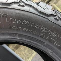 決まりました！　215/70R16　BFグッドリッチ　ＡT（オールテレーン）5本セット