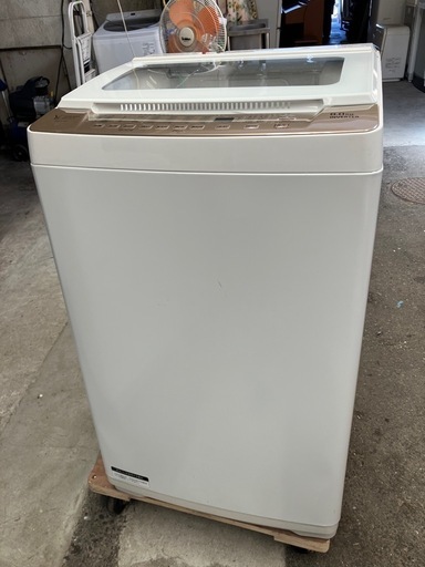 取引場所 南観音 O2409-321 YAMADA 8kg洗濯機 2022年製 TWM-TV80G1 汚れキズあり 動作確認済み