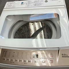 取引場所 南観音 O2409-321 YAMADA 8kg洗濯機 2022年製 TWM-TV80G1 汚れ