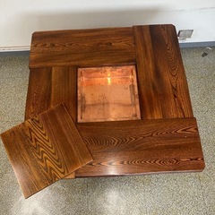 囲炉裏ダイニングテーブルセット  / いろりテーブル 