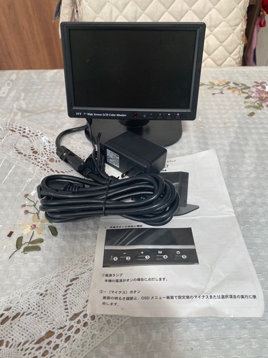 VM-TL7 7型ワイド液晶モニター アナログ接続