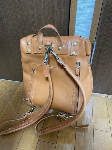 ヘルツのラックスリュック（付け替え用ショルダーベルト付）