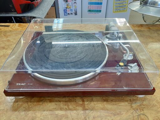 安心の動作保証有TEAC TN-350  フォノアンプ内蔵アナログターンテーブル 保証有り【愛千130】