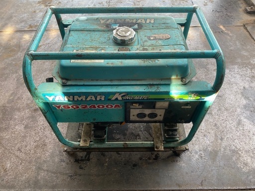 YANMAR ヤンマー ガソリンエンジン 発電機 KING MATE YSG2400A