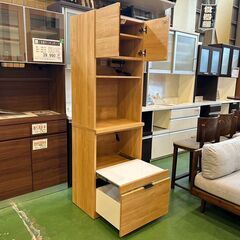 愛品館八千代店】ニトリ 2枚扉キッチンボード ETONA-60RB-LBR2