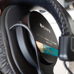 【ほぼ新品】　SONY 有線ステレオヘッドホンMDR-7506