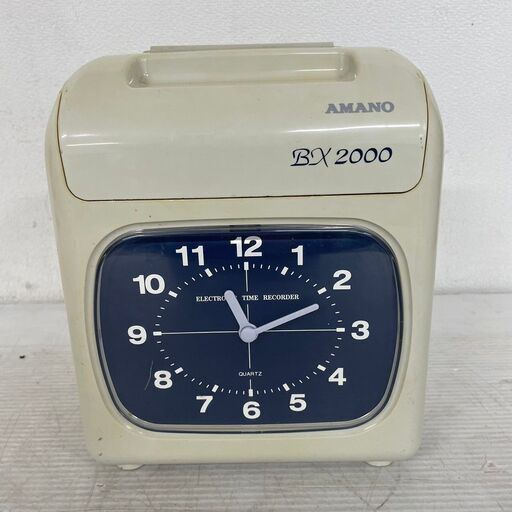 【AMANO】 アマノ 電子タイムレコーダー 勤怠管理 BX2000 J0369