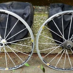 ロードレーサーの終活　マビック　キシリウム　前後輪揃い売ります