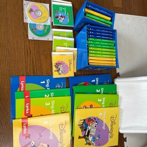ディズニー 英語システム 動かさ DVD CD