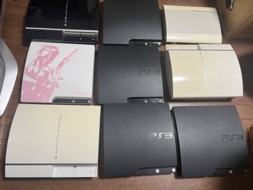 PS3 本体　ジャンク品　4000B 2000B FFバージョン 2000A 他　9台　まとめて　ジャンク。