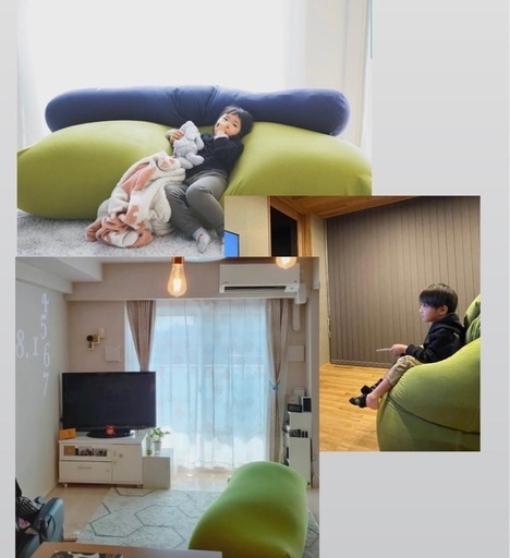 お取引中】Yogiboヨギボーソファ2点セット 気強い お取引中】Yogiboヨギボーソファ2点セット 気強い