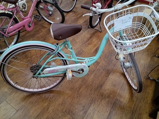 ★ジモティ割あり★  自転車 22インチ エメラルドグリーン クリーニング済み MT2236 ☆ジモティ割あり☆ 自転車 22インチ エメラルドグリーン クリーニング