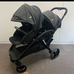 エヴァライトデュオ joie 2人乗りベビーカー 双子 兄弟