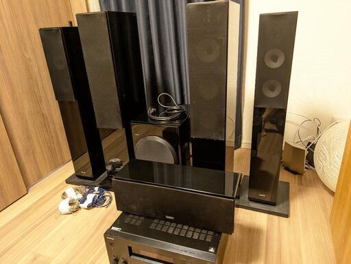 オンキョーの5.1chのホームシアターセットです