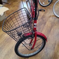 ☆ジモティ割あり☆ 自転車 20インチ 赤 クリーニング済み MT2238