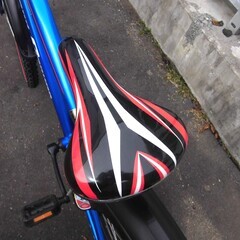 24インチ 子供用自転車 6段変速 ブルー カギ付き ジュニアサイクル