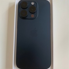 超美品　iPhone15Pro 128GB ブルーチタニウム