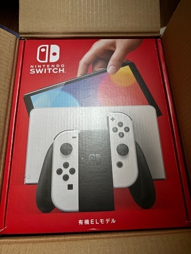 新品　　Nintendo Switch(有機ELモデル) Joy-Con(L)/(R) ホワイト　値下げ不可
