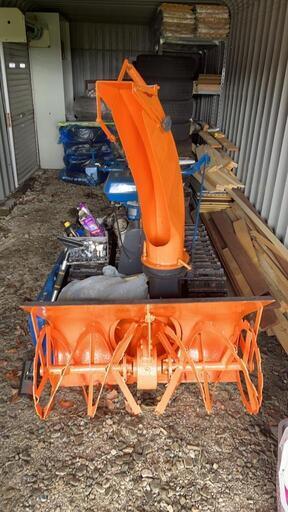 大型除雪機　昨年まで実働‼️代理出品現在はおそらくバッテリーあがり中　未整備